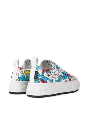 DSQUARED2 Smurfs Low Top Sneakers for Women