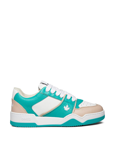 DSQUARED2 Spiker Leaf Logo Women's Sneakers