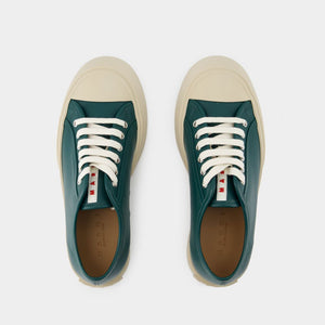 MARNI Emerald Trek Lace-Up Sneakers