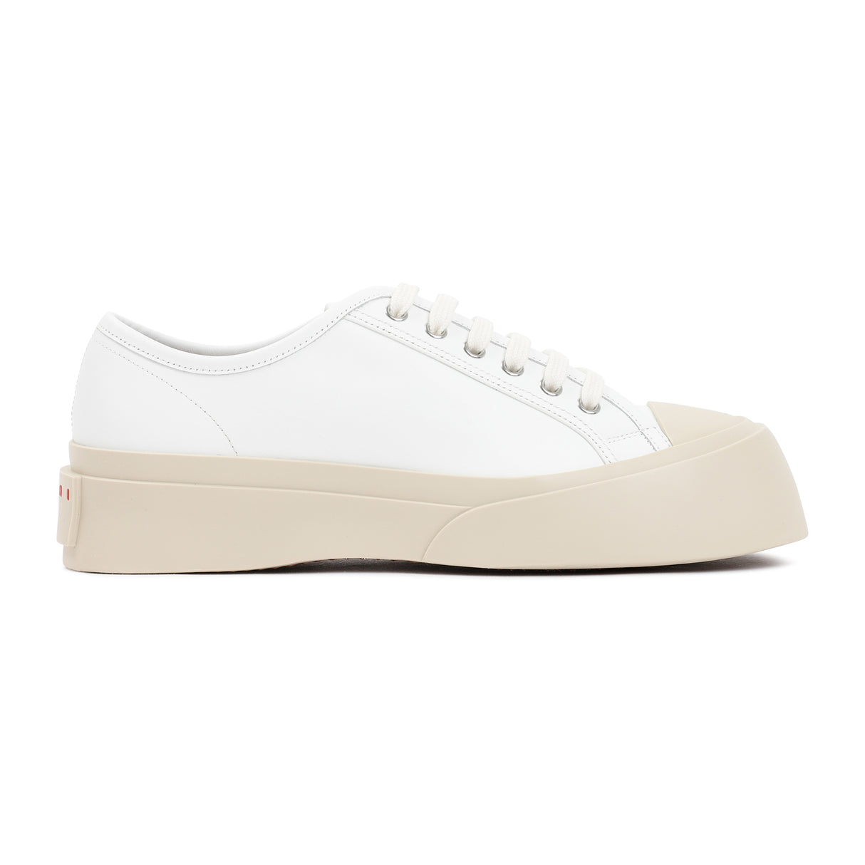 MARNI Stylish Leather Sneaker with Chunky Sole for Men