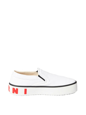 MARNI Classic Logo Slip-On Sneakers