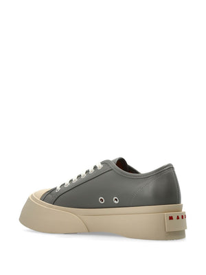 MARNI Chic Women's Rubber and Leather Sneakers