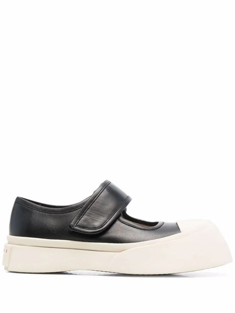 MARNI Classic Mary Jane Leather Sneakers for Women