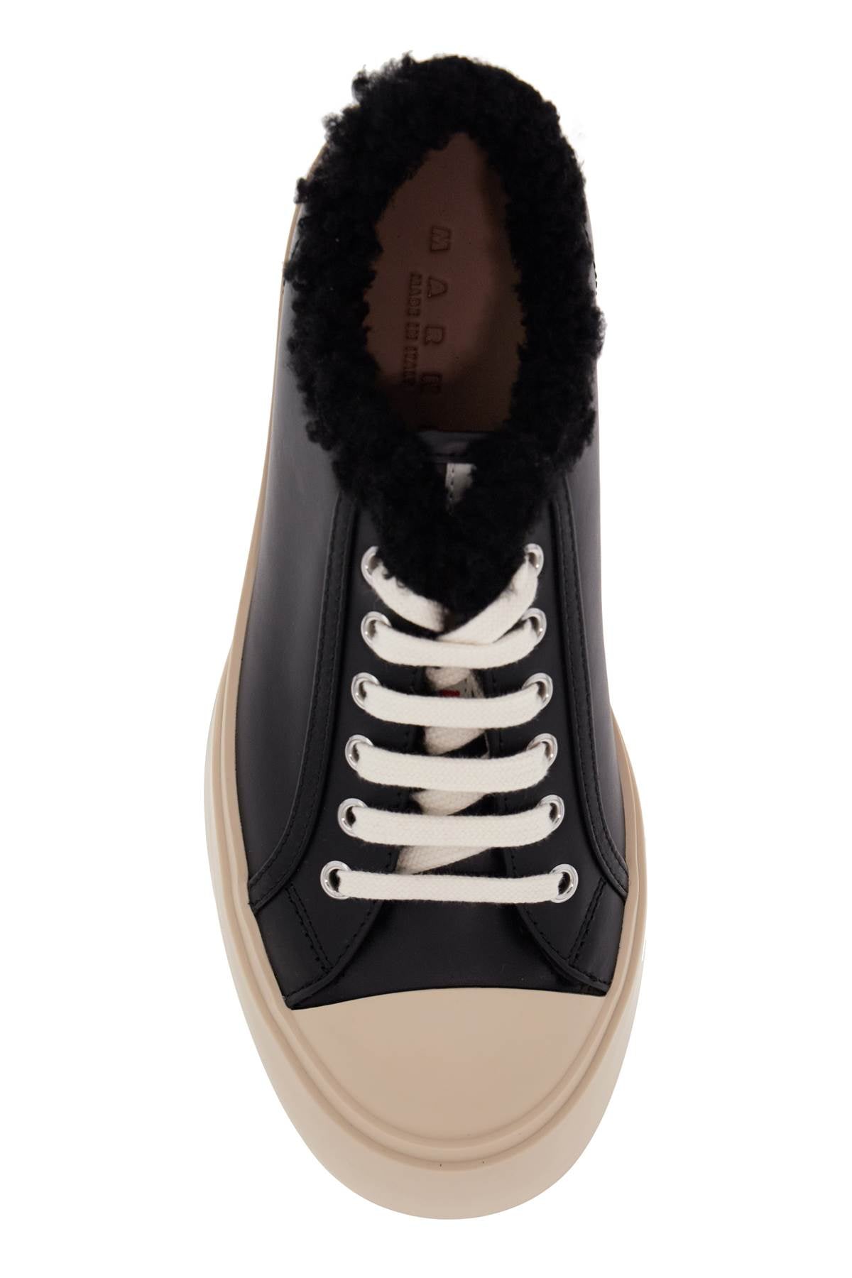 MARNI Chic Sherpa-Lined Sneaker