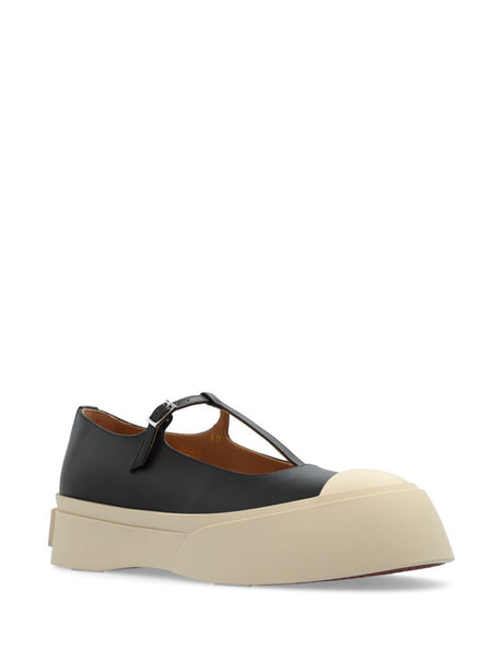 MARNI Mary Jane Leather Sneakers for Women