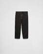 PRADA Classic Canvas Trousers for Men - SS25 Collection