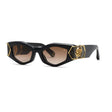 PHILIPP PLEIN Shiny Black Gradient Women's Sunglasses