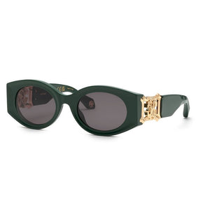 ROBERTO CAVALLI Stylish Shiny Full Green Sunglasses for Women