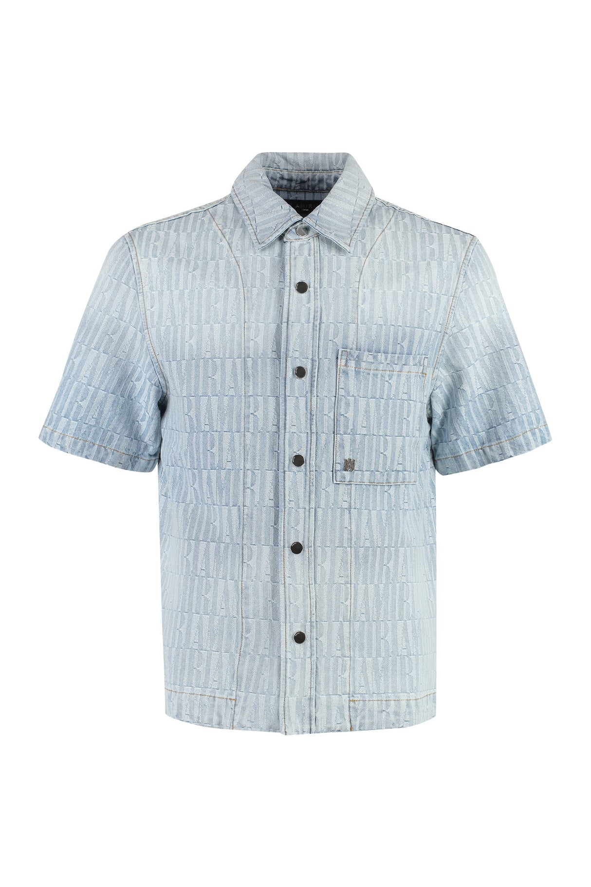 AMIRI Classic Snap-Up Denim Shirt for Men