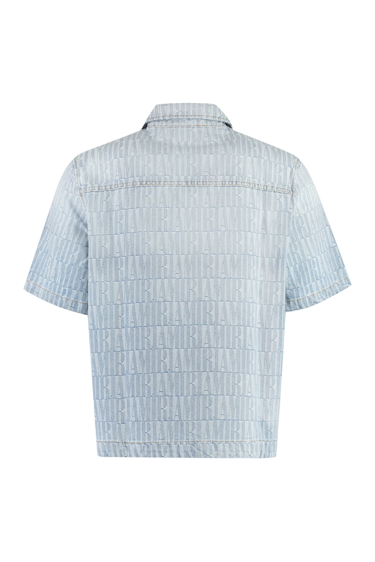 AMIRI Classic Snap-Up Denim Shirt for Men