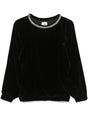 ISABEL MARANT Chic Black Mini Knit Sweater