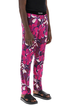 TOM FORD Floral Silk Pajama Pants for Men