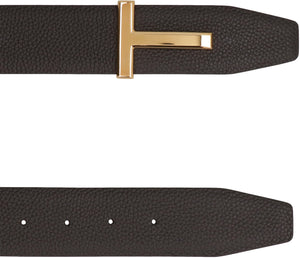 TOM FORD Premium Leather Belt - Brown