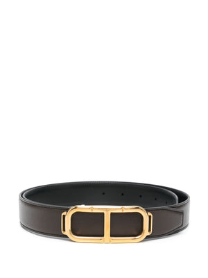 TOM FORD Classic Leather Men's Belt