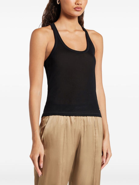 TOM FORD Elegant Viscose Crepe Top