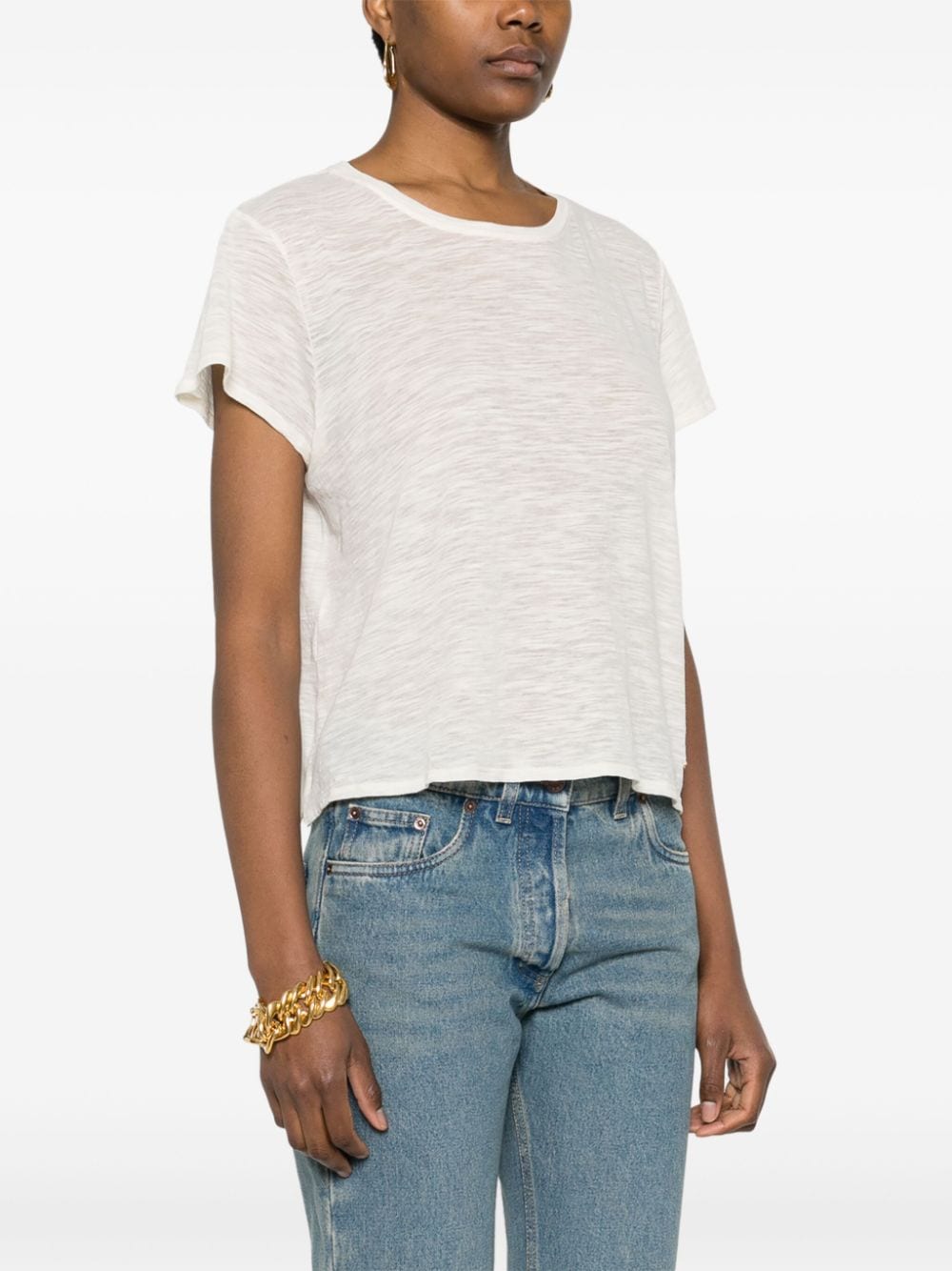 TOM FORD Feminine Pastel Round Neck T-Shirt for SS24