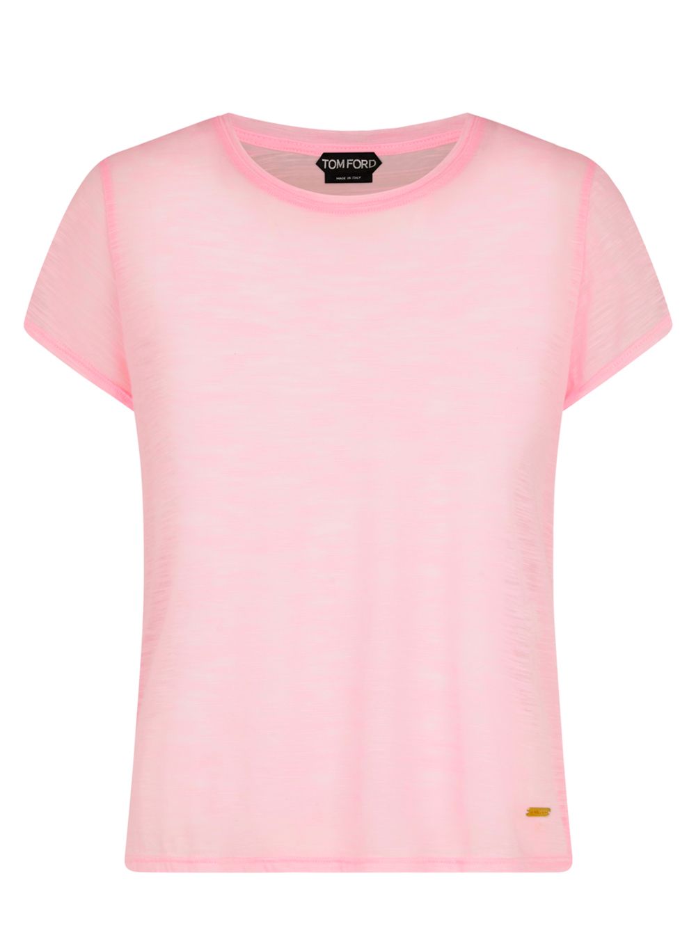 TOM FORD Feminine Pastel Round Neck T-Shirt for SS24