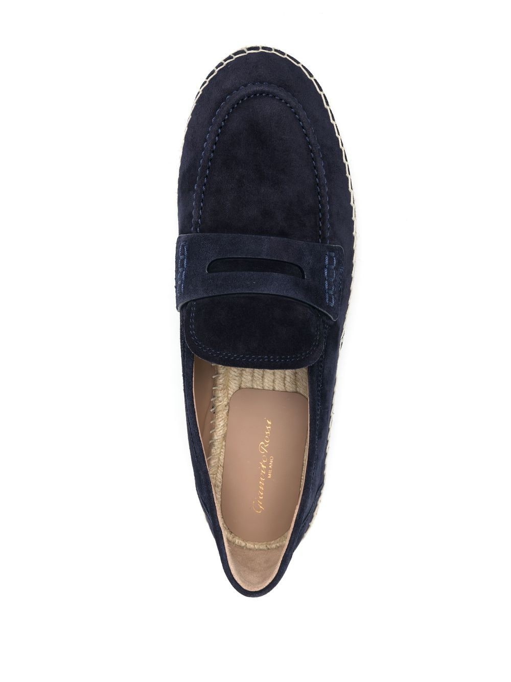 GIANVITO ROSSI Luxurious Navy Blue Espadrilles for Men