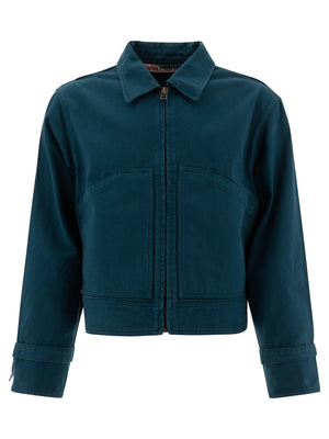 STOCKHOLM SURFBOARD CLUB Regular Fit Work Jacket for Men