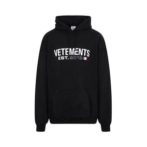 VETEMENTS New Release: 23FW Black Hoodie for Men