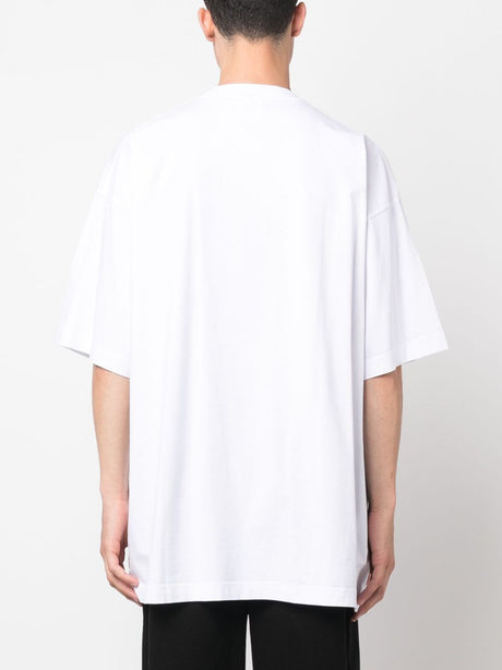 VETEMENTS Men's 23FW White T-Shirt