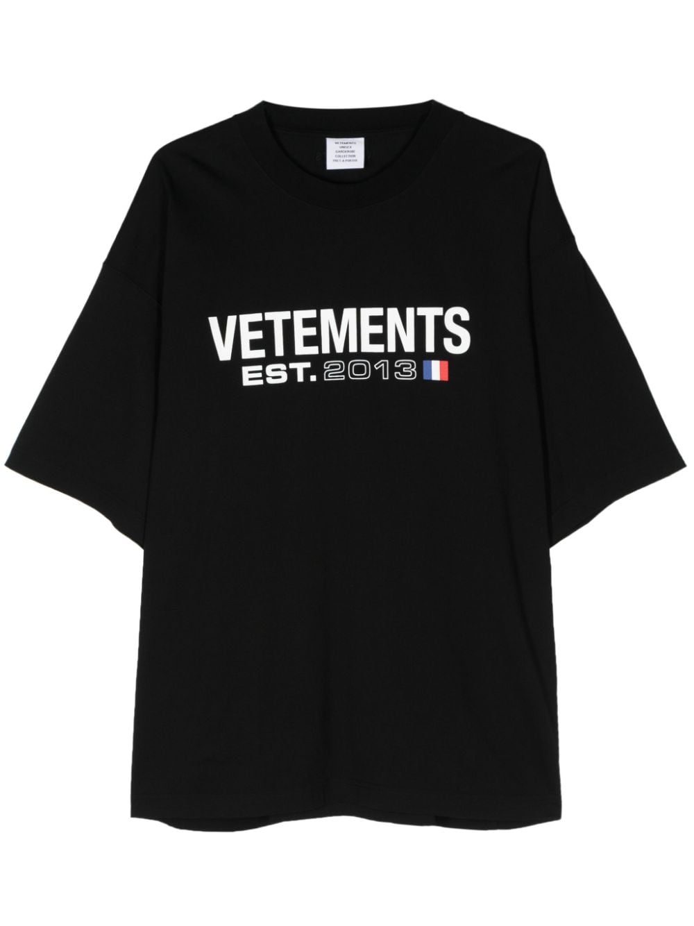 VETEMENTS 24SS Women's Black Top