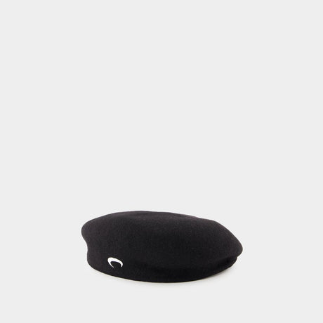 MARINE SERRE Unisex Classic Beret for Autumn/Winter 2024