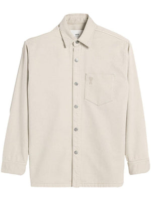 AMI PARIS Boxy Overshirt for Men - FW24 Collection