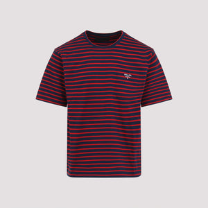 PRADA Classic Cotton T-Shirt for Men - SS25 Collection