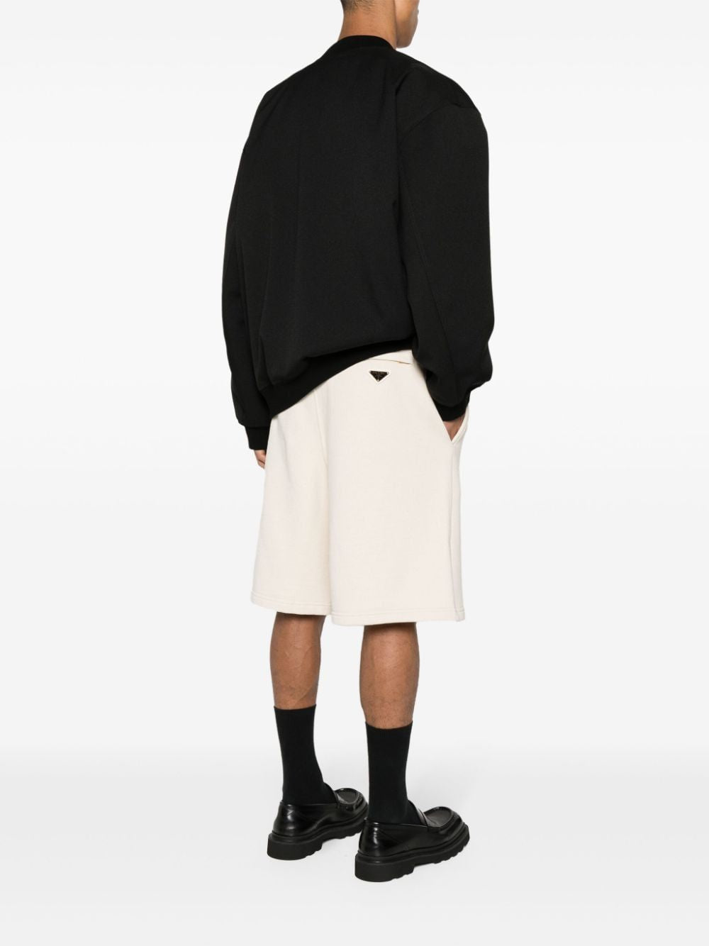 PRADA Men's Cotton Bermuda Shorts - SS24 Collection