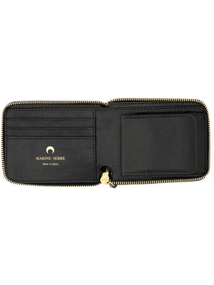 MARINE SERRE Mini Leather Wallet