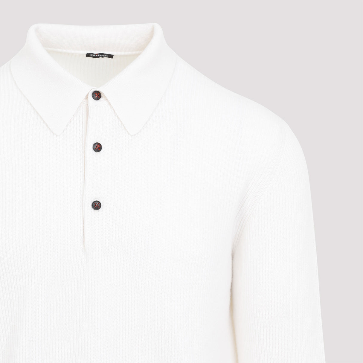 KITON Luxury Cashmere Knit Polo