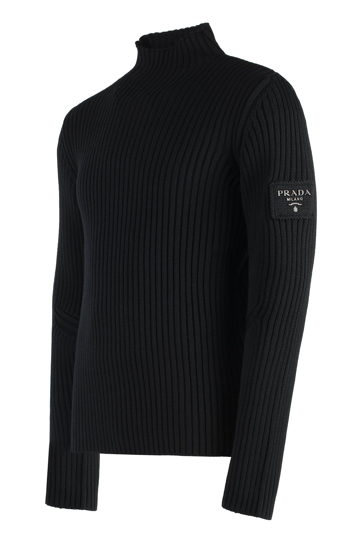 PRADA Classic Ribbed Turtleneck Sweater for Women