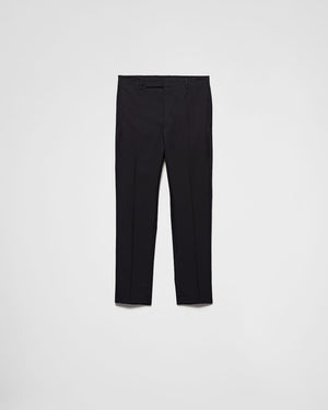 PRADA Classic Black Trousers for Men - Perfect for SS25