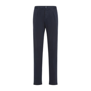 KITON Contemporary Blue Tailored Trousers