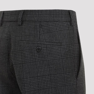 PRADA Luxury Wool Trousers in Grey