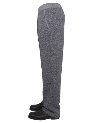 MISSONI Chevron Pattern Wool Pants for Men