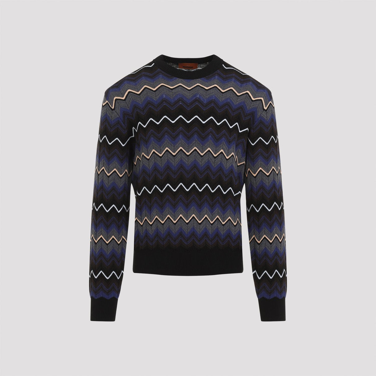 MISSONI Multicolored Wool-Blend Crewneck Sweater