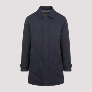 KITON Classic Blue Polyester Jacket