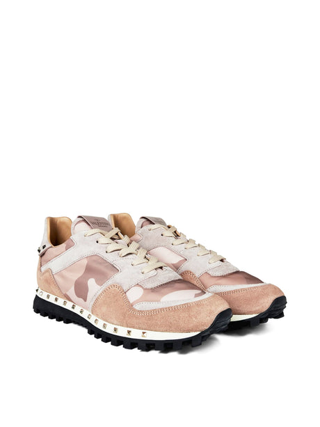 VALENTINO GARAVANI Studded Camo Sneaker - Women's SS25 Edition