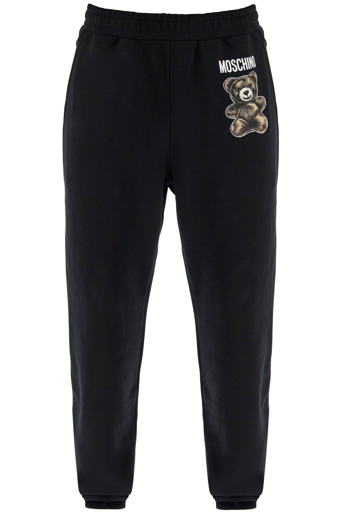 MOSCHINO COUTURE Relaxed Fit Teddy Bear Joggers - Size IT 48