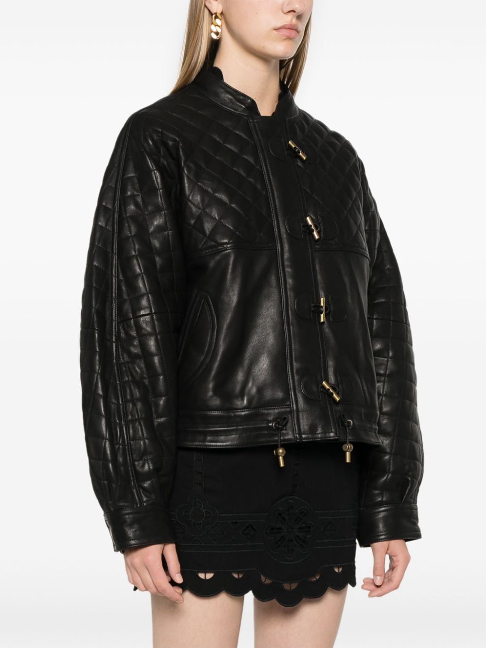 ISABEL MARANT Celianny Mini Leather Jacket