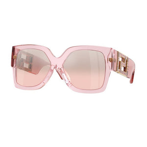 VERSACE Stylish Women's Mini Pink Mirrored Sunglasses