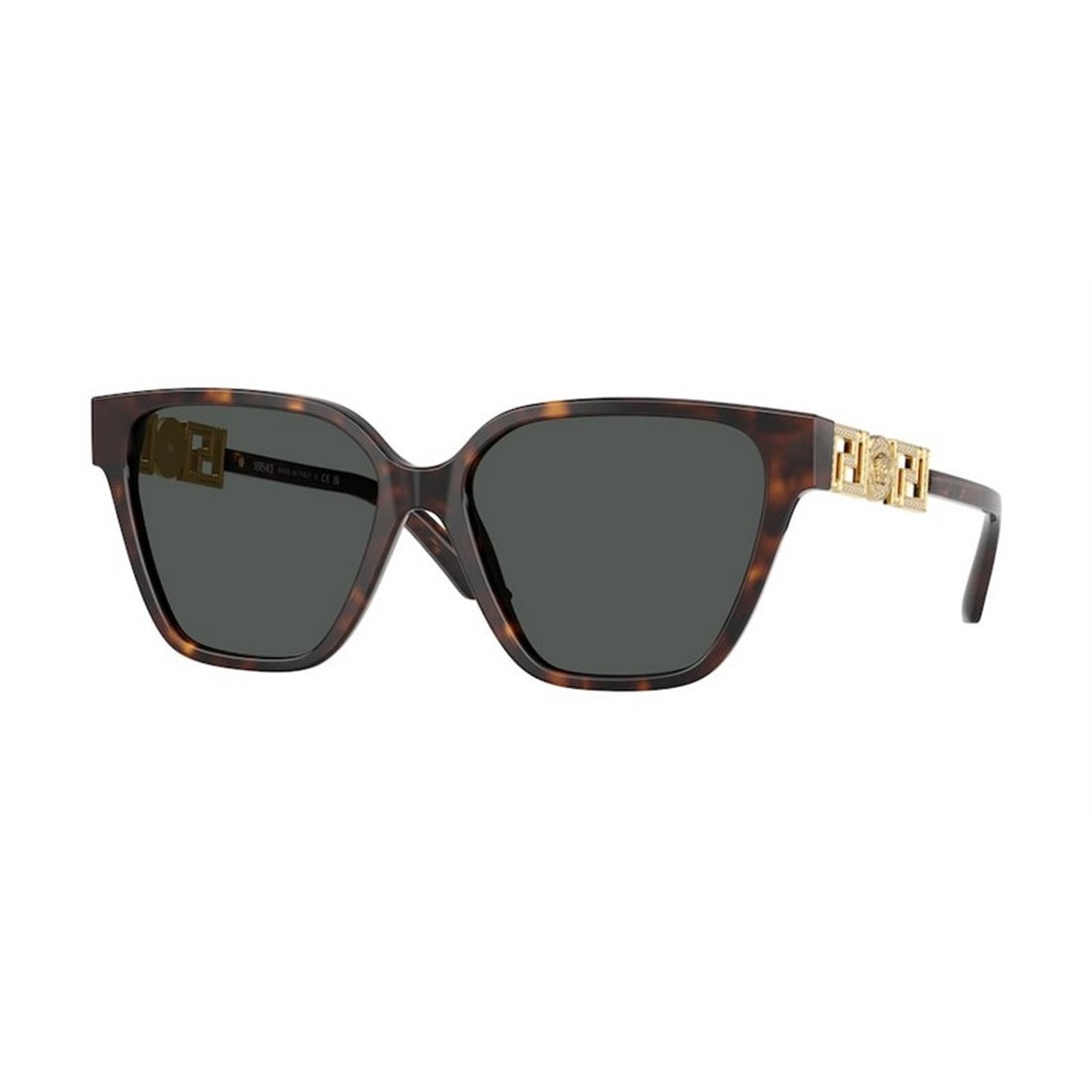 VERSACE Chic Black Acetate Sunglasses for Women