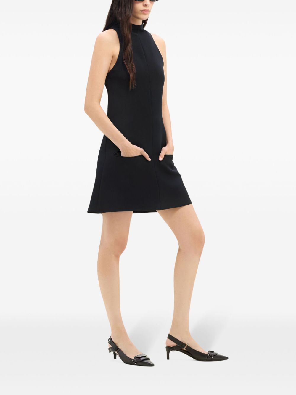 COURREGÈS Elegant Sleeveless A-Line Mini Dress