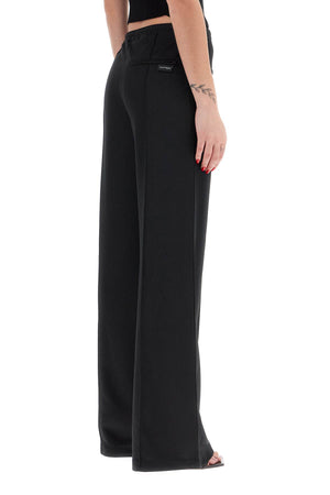 COURREGÈS Sporty Baggy Pants with Zipped Pockets