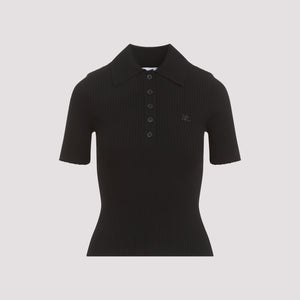 COURREGÈS Signature Polo for Women - SS25 Collection