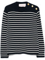 VALENTINO Striped Cotton Sweater