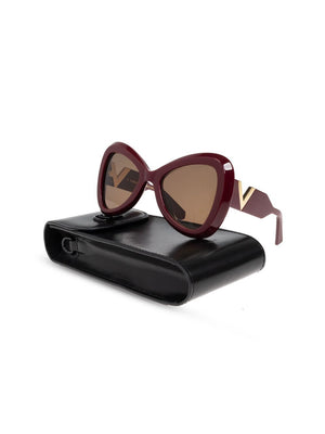 VALENTINO Gold V Sunglasses for Men