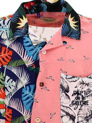 GALLERY DEPT. Men's Pink Short Sleeve Shirt for SS24: Gallery Dept 'Parker'